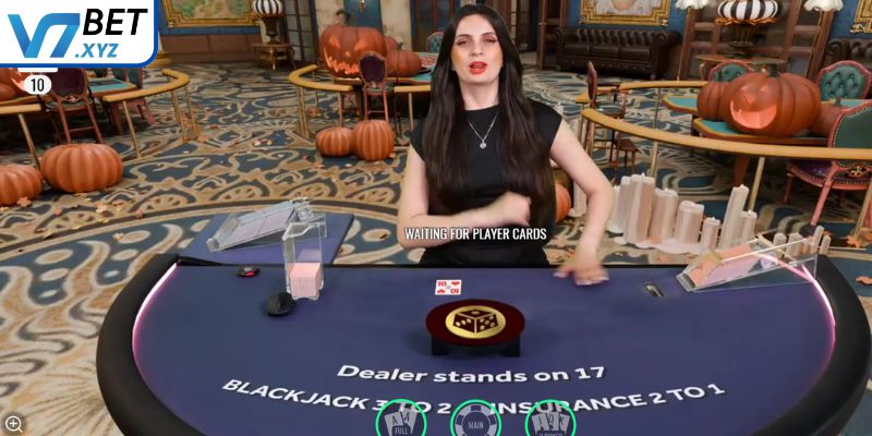 Khám phá game Blackjack trực tuyến V7Bet
